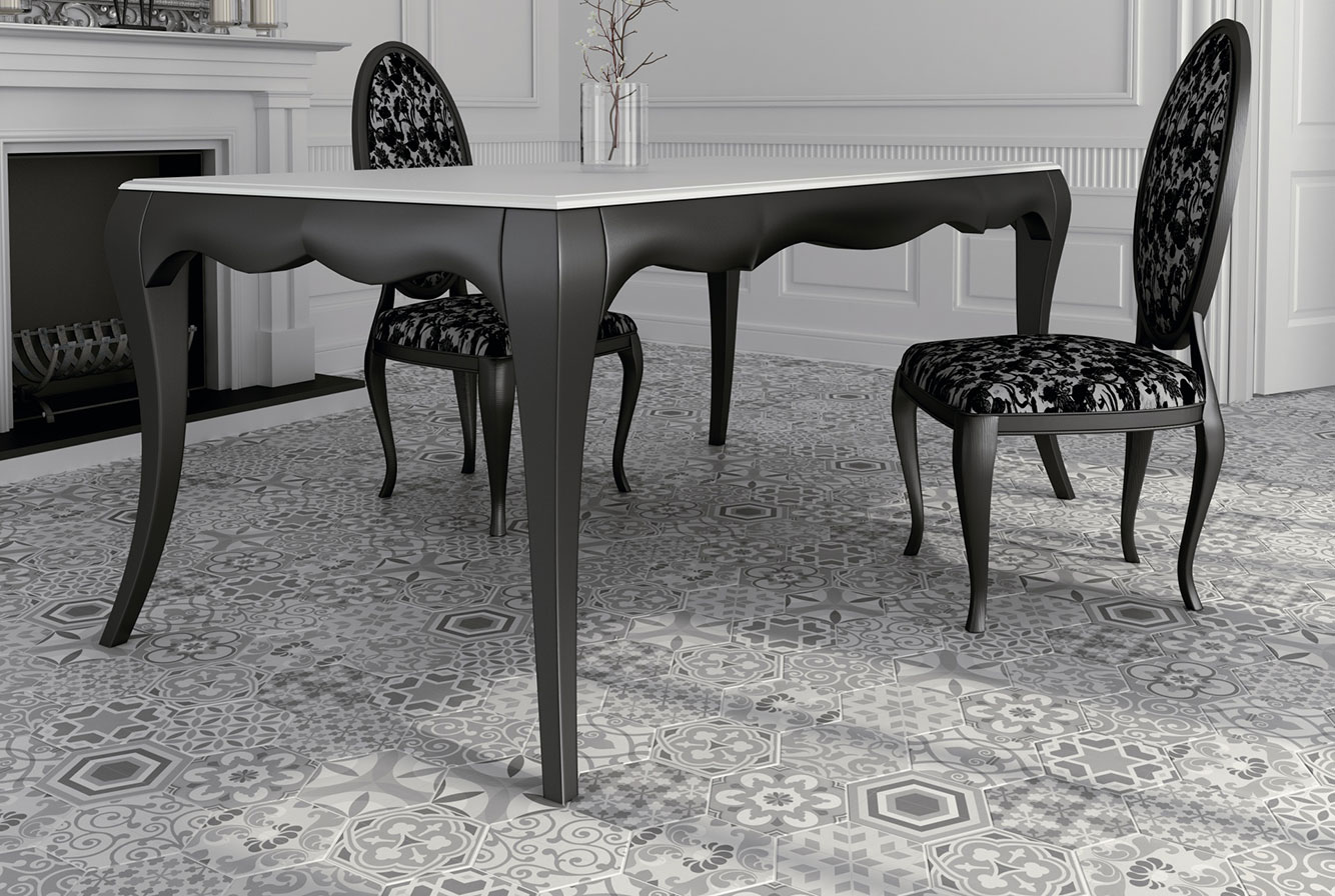 HEXATILE MATE HARMONY B&W